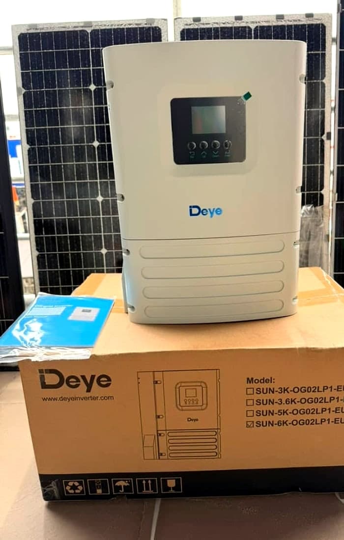 Deye 6kW inverter on delivery