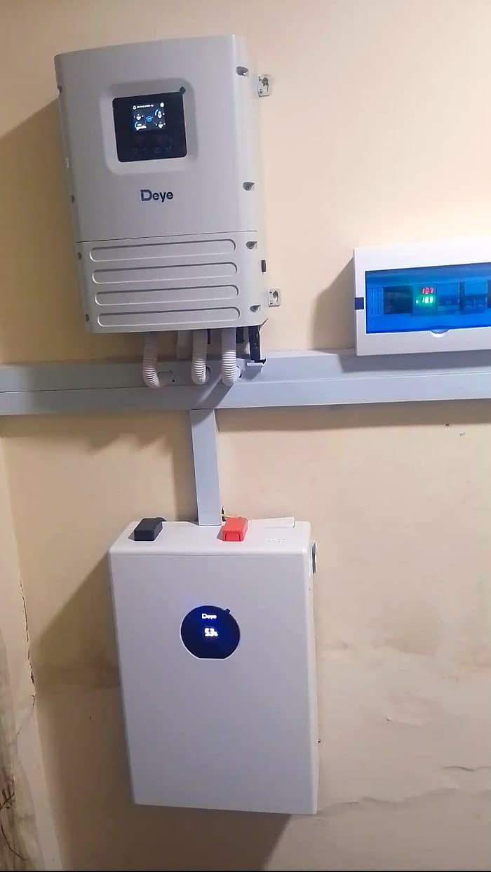 Commissioned wall-mounted system